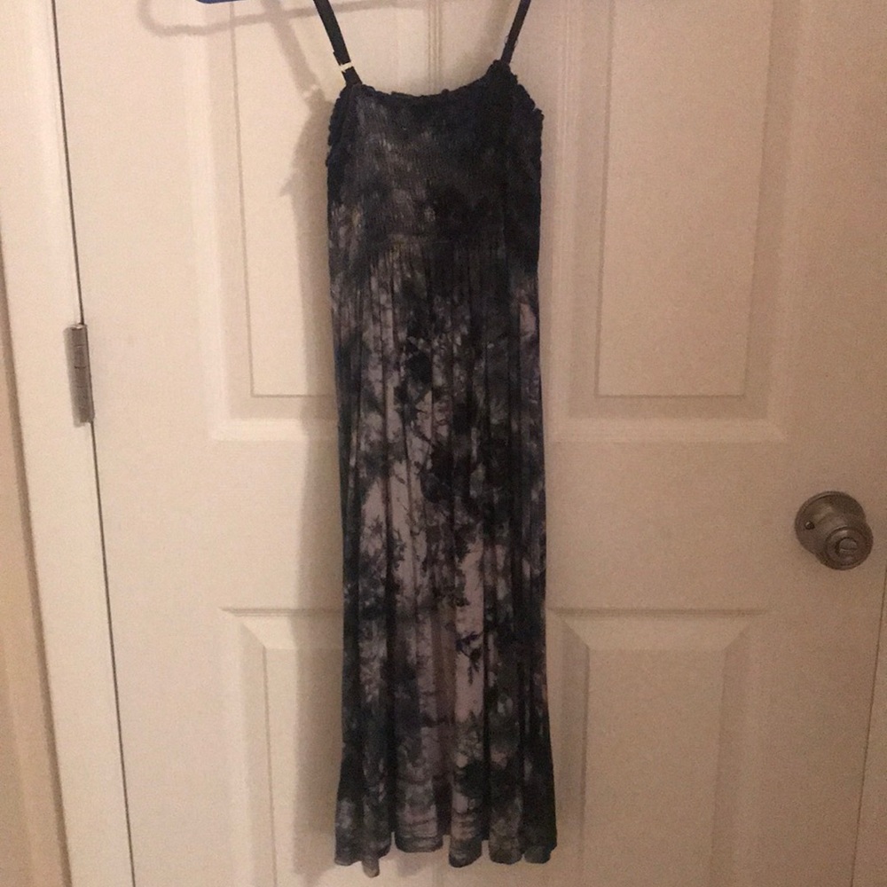 Isabella Rodriguez tie dye midi dress